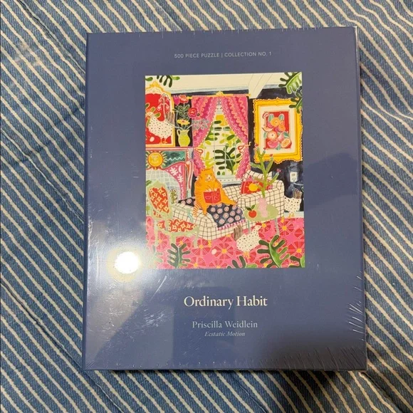 Puzzle - Priscilla Weidlein Ecstatic Motion design NWT - Picture 1 of 3